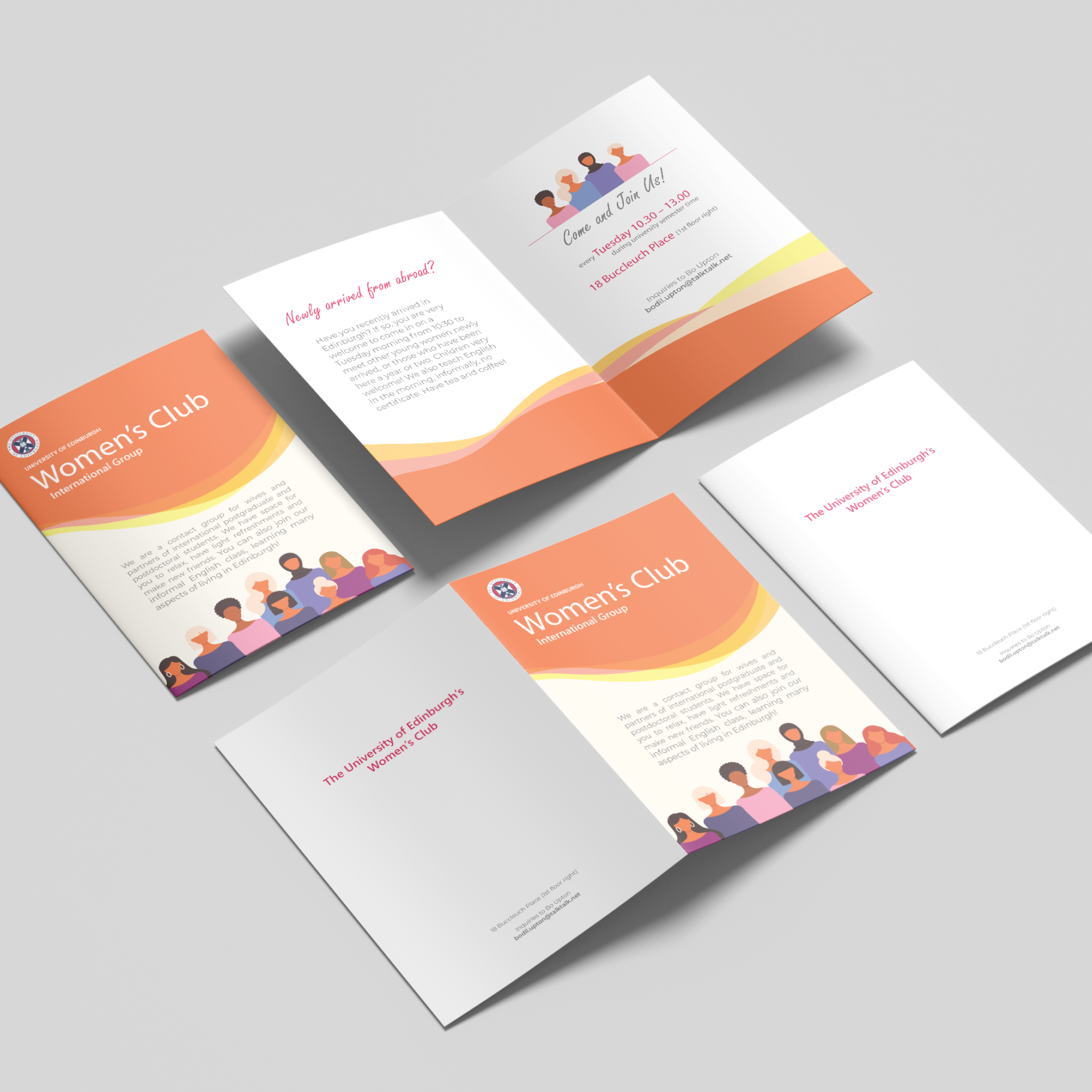 UoE Women's Club flyers